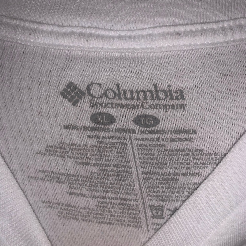Columbia T-shirt size Xl - Picture 2 of 2